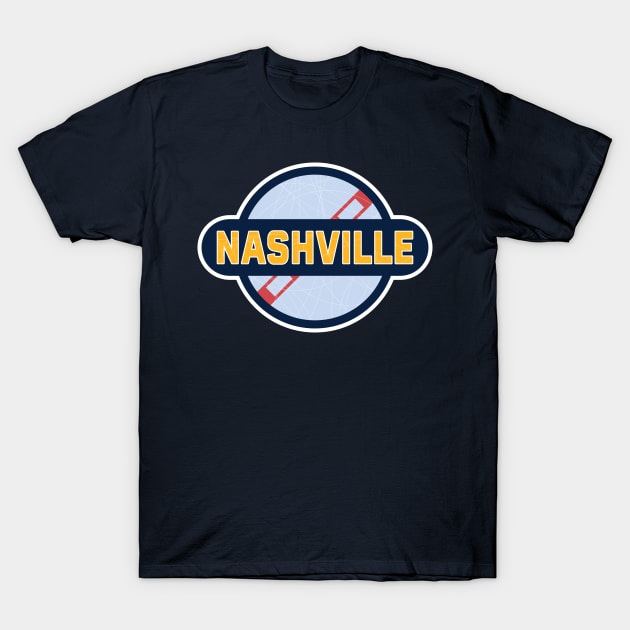 Nashville Predators Hockey T-Shirt by Fourteen21 Designs